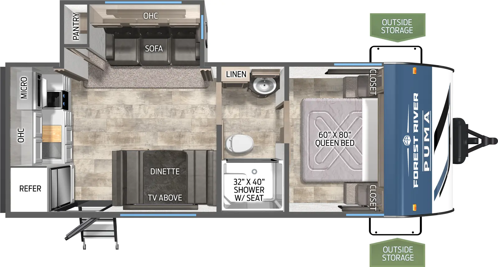 Puma 227RK Floorplan